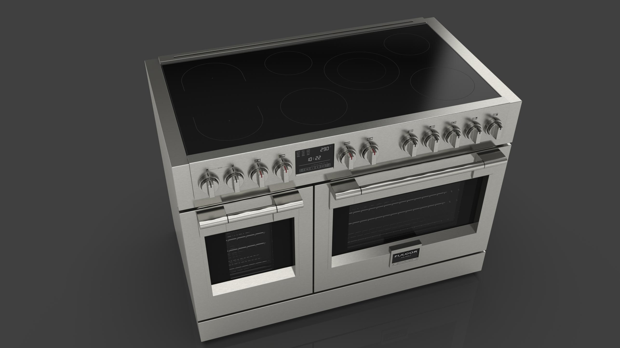 Largest shop induction range